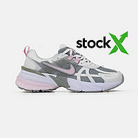 Nike V2K Runtekk White Grey Pink