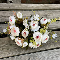 Штучні квіти Букет композиції ранзинкулюсів лютик. півонія 30 см