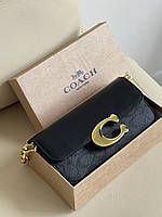 Сумочка клатч Coach Idol Bag чорний Є
