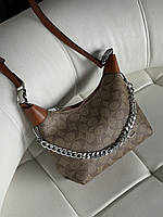 Сумка Coach Juliet Shoulder Bag коричнево-бежевий Є