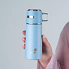 Термос Kite 350 мл Блакитний K25-1223-2, фото 4