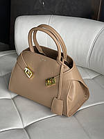 Сумка Salvatore Ferragamo бежевий Є