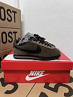 Nike Cortez brown black v2 + доп шнурки