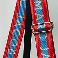 🤑 Ремінь Marc Jacobs Red/Blue
