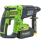 Акумуляторний перфоратор Procraft PHA40 (без АКБ і ЗП), фото 6