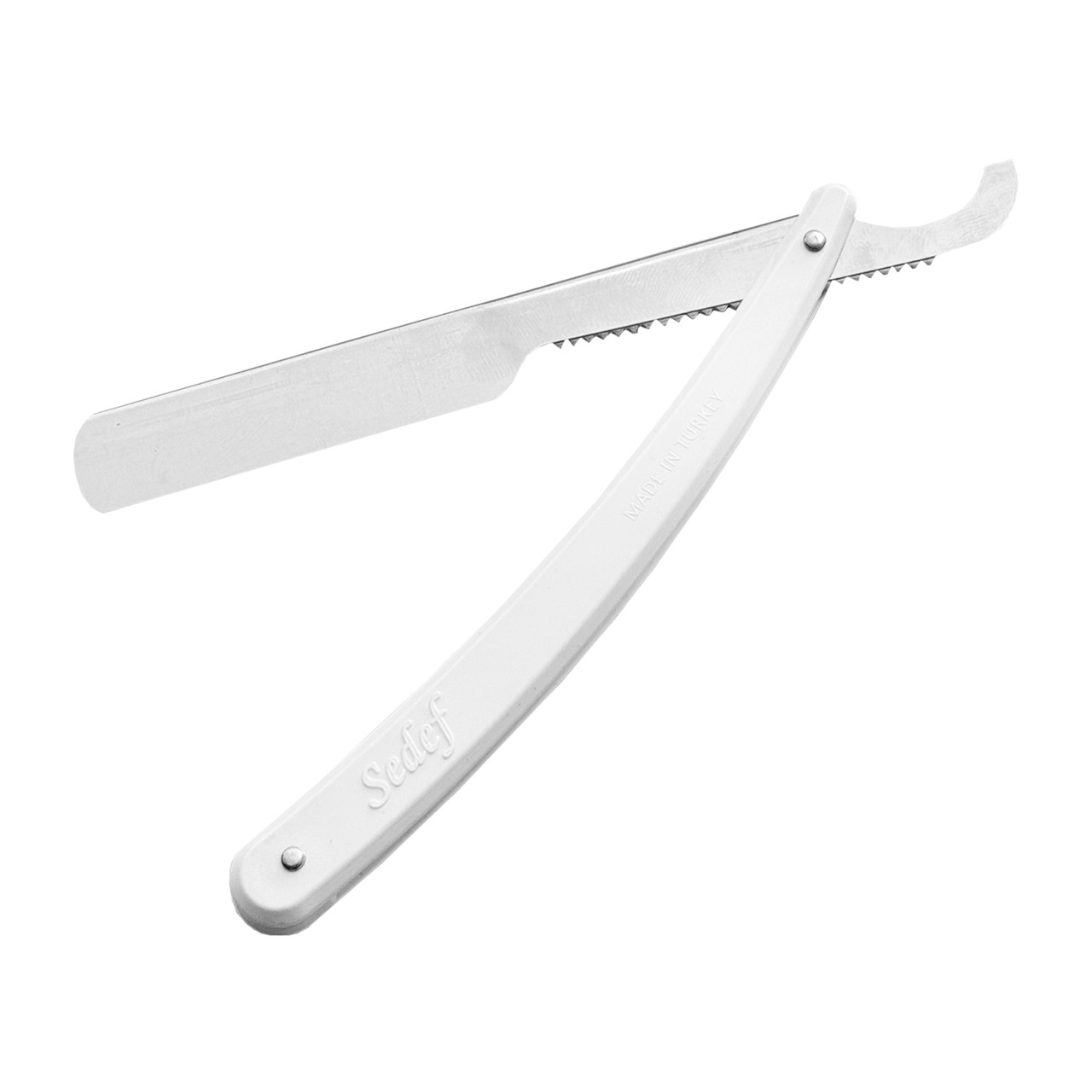 Бритва турецького типу біла Sedef, фото 1