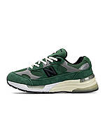 New Balance 992 Green White Grey