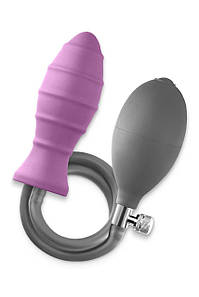 Анальна пробка NS Novelties Inya з накачуванням, рожева