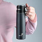 Термос Kite 500 мл чорний K25-1224-1, фото 4