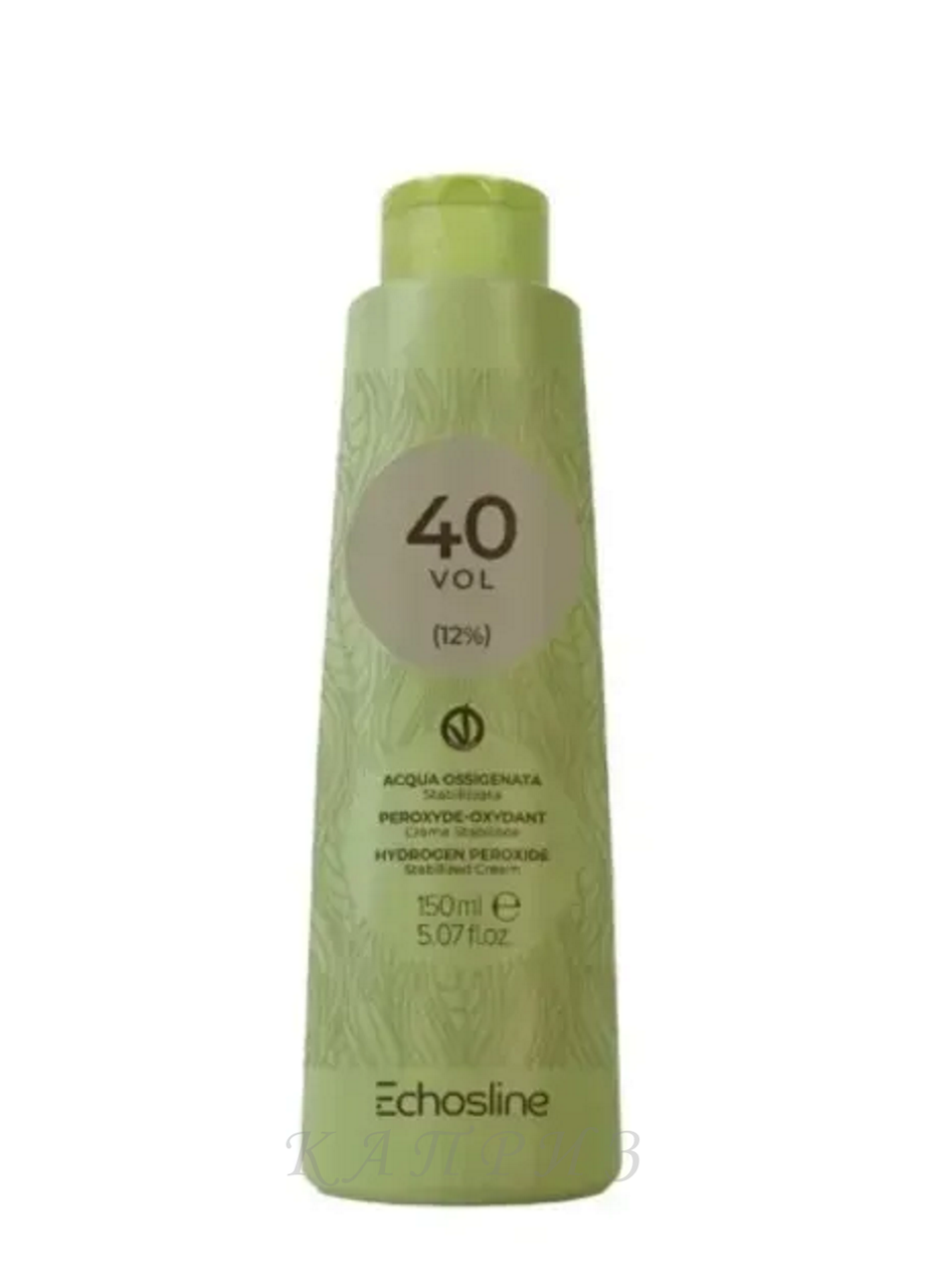 Крем-окисник Echosline Hydrogen Peroxide Stabilized Cream 40vol 12% 150 ml, фото 1