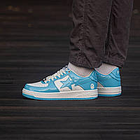 Bape Sta M2 Patent White Blue