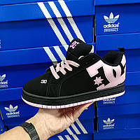 DC Court Graffik Black Pink