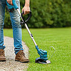 Газонокосарка + ланцюгова пила 6" MK-150B комплект садової техніки 3в1 з двома акумуляторами АКБ, фото 2