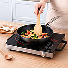 Інфрачервона плита KB-2058 2000 Вт, настільна модель із сенсорним керуванням і керамічною поверхнею, фото 2