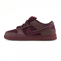 Nike SB Dunk Low City of Love Burgundy Crush 43