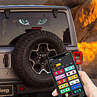 Гнучка LED-панель для авто з Bluetooth 37,4х9,2 см, USB живлення, світлодіодний екран для лобового скла, фото 2