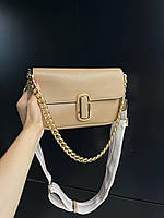 Marc Jacobs Shoulder Bag Beige 25x15