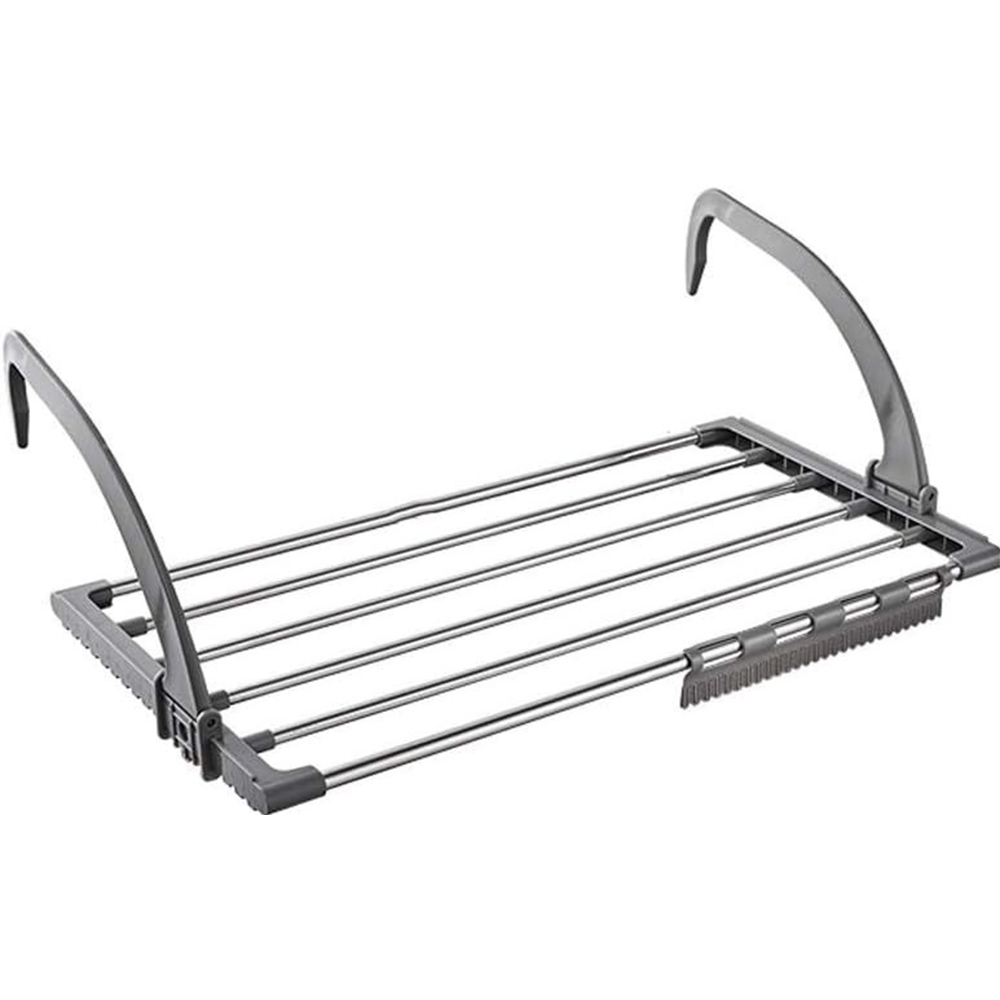 Сушарка для одягу на батарею 69х31.5х20.5 см модель 3270B навісна решітка для сушіння білизни вдома, фото 1