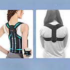 Коректор постави спини GT0028 "Ідеальна постава", еластичний ортопедичний корсет для вирівнювання спини, фото 2