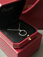 👑 Cartier Juste un Clou Diamond Pendant 18K White Gold