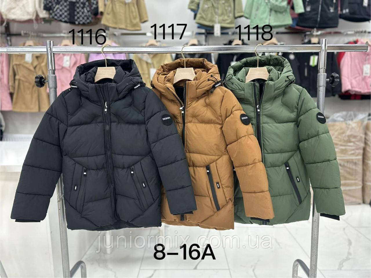 Польські зимові куртки для хлопчиків підлітків оптом Happy House