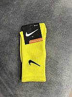 Шкарпетки жовті найк бавовна Теніска