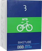 Камера BBB BTI-63 26"x1.90-2.35" (47/57-559/584) ніпель AV 33мм