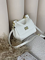 Сумка Dolce&Gabbana Sicily - Premium білий 18cm Є