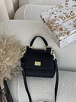 Сумка Dolce&Gabbana Sicily - Premium чорний 18cm Є