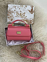 Сумка Dolce&Gabbana Sicily - Premium рожевий 19 cm Є