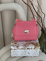Сумка Dolce&Gabbana Sicily - Premium рожевий 18cm Є