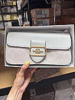 Сумочка Coach Morgan біло-пудровий