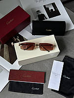 😎 Cartier Panthère Brown/Gold CT0505S 56/18/135