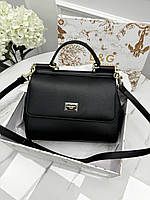 Сумка Dolce&Gabbana Sicily Medium - Premium чорний 26cm Є