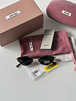 😎 Miu Miu MU56Z 5AK-061 Black/Gold 56/17/140 2N 56/17/140