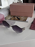 😎 Miu Miu Black/Silver MU 140AV AAV-101 61/17/128