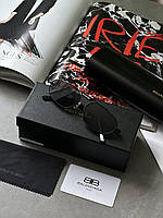 😎 Balenciaga Black/Black BB0245S 001 61/15/145 XL 61/15/145