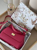 Сумка Dolce&Gabbana Sicily - Premium фуксія 21 cm Є