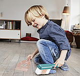 Ігровий набір для прибирання з пилососом 667-54 — 16 елементів, зі звуком та підсвічуванням, фото 8