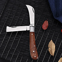 Ніж садовий складаний з двома лезами