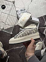 Dior B23 White Grey Platform Premium