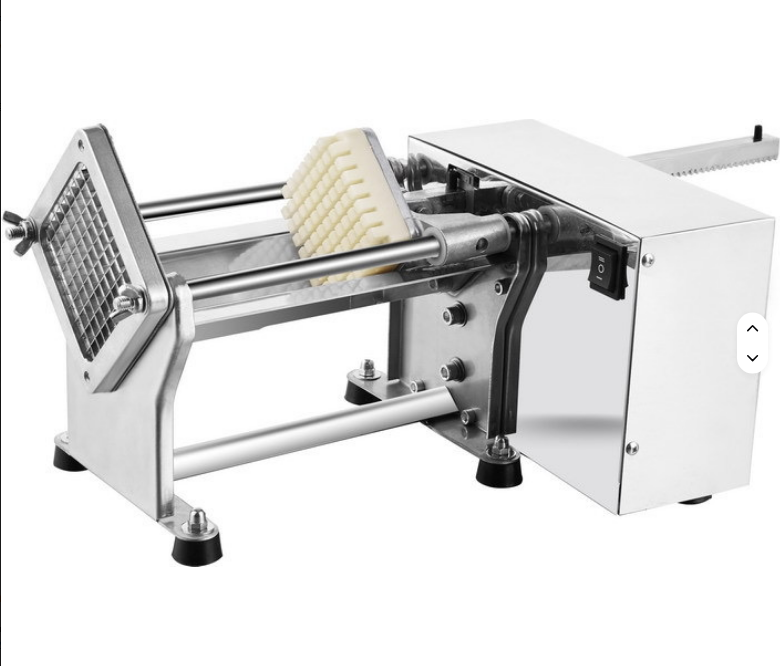 Електричний апарат для нарізання картоплі фрі Vektor HR-658, 3 насадки 7/10/14 мм, фото 1