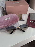 😎 Miu Miu Green/Gold MU 8065 ZVF-101 61/17/128 61/17/128