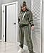 Жіночий прогулянковий костюм; Кольори: графіт, хакі, беж; Розміри: 42-44,46-48;, фото 7