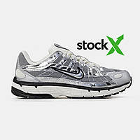 Nike P6000 White Silver Black