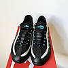 Кросівки унісекс Nike Air Max 95 Black Blue чорні з синім, фото 7