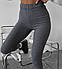 Жіночі лосини; Кольори: чорний, сірий; Розмір: 42-44, 46-48 ;, фото 4