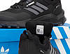 Кросівки чоловічі Adidas Terrex Gore-Tex black чорні Адідас Терекс Гортекс водонепроникнені осінь еврозима, фото 9