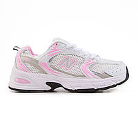 New Balance 530 White Pink Silver