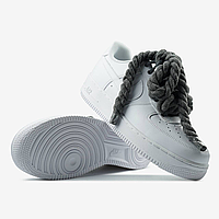 Nike Air Force 1 Rope Laces Grey